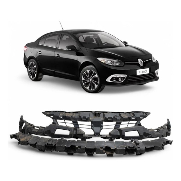 Reforço Superior Parachoque Dianteiro Fluence 2015 A 2020
