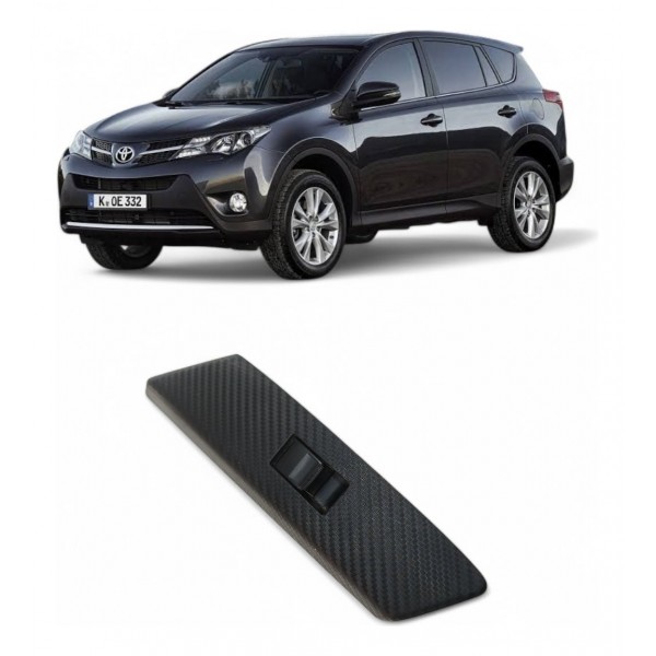 Botao Vidro Traseiro Esquerdo Toyota Rav4 2013 2014 2015