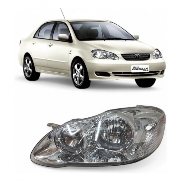 Farol Esquerdo Toyota Corolla 2005 2006 2007 2008 2009