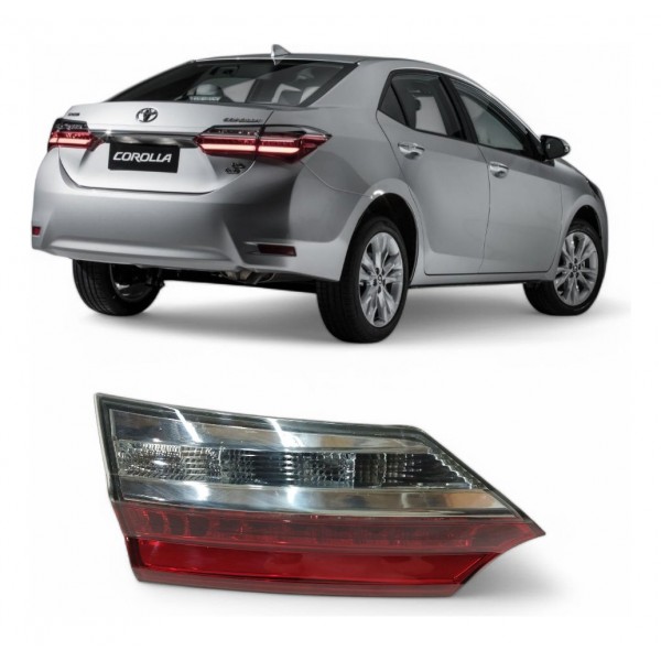 Lanterna Esquerda Tampa Toyota Corolla 2018 2019 2020