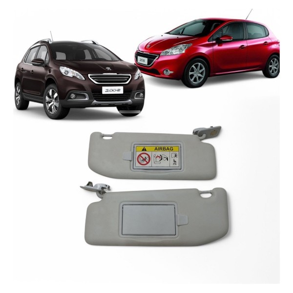 Par Quebra Sol Peugeot 2008 208 2015 2016 2017 2018 Original