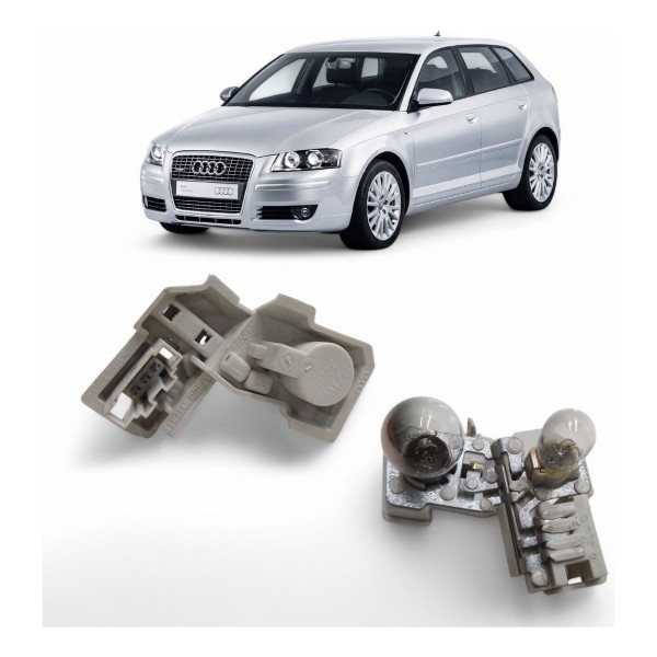 Circuito Soquete Direito Tampa Audi A3 Sportback 2006 A 2008