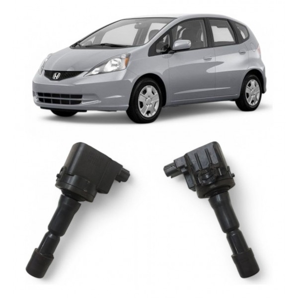 Bobina Ignição Honda Fit 2009 2010 2011 2012 2013 2014 Orig