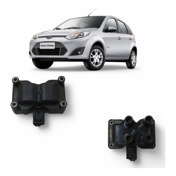 Bobina Ignição Ford Fiesta Zetec 2008 2009 2010 A 2013 Orig