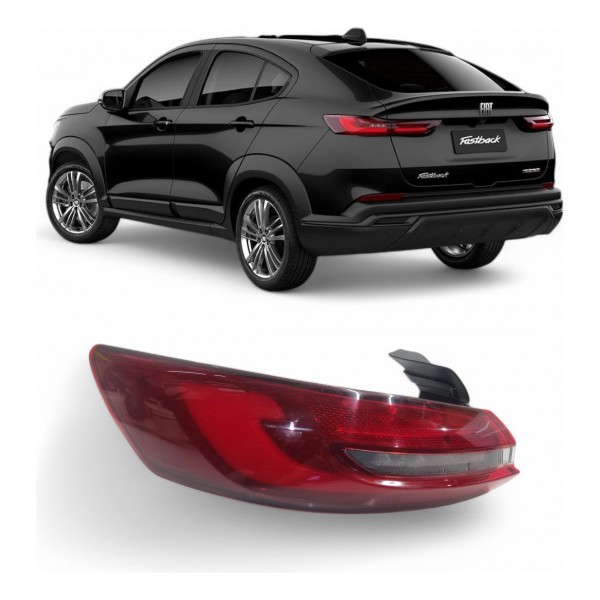 Lanterna Esquerda Fiat Fastback 2022 2023 2024 Detalhe