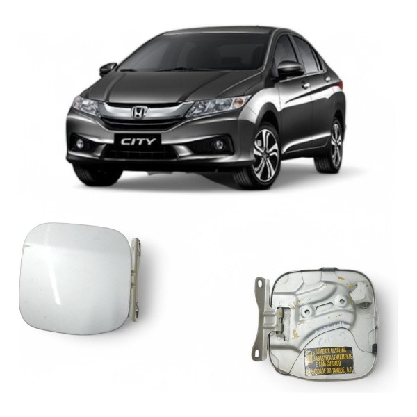 Portinhola Tanque Combustível Honda City 2012 2013 Original