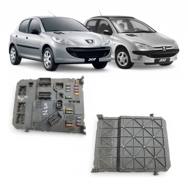 Módulo Bsi Peugeot 206 207 2000 A 2014 9652474780 Original