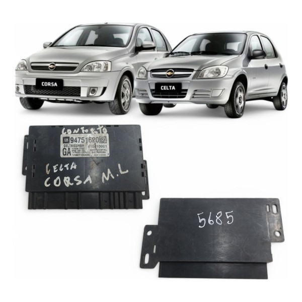 Módulo Conforto Gm Celta Corsa 2007 2008 2009 2010 2011