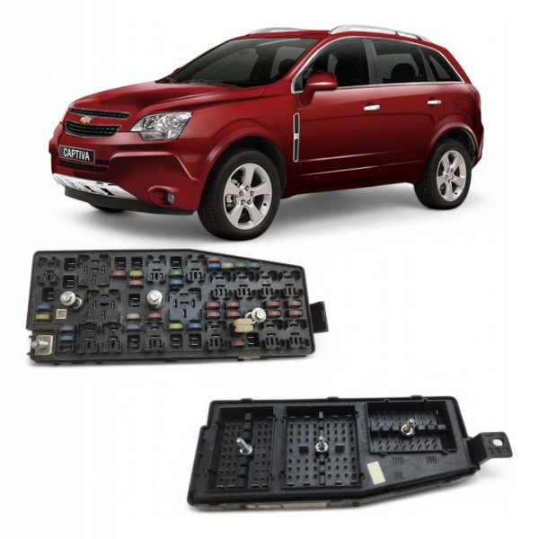 Caixa Fusível Chevrolet Captiva V6 2011 2012 2013 2014