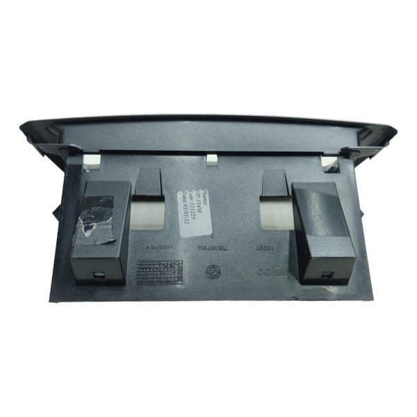 Moldura Painel Rádio Cinza Fiat Punto 2008 2009 2010 A 2012 Cinza