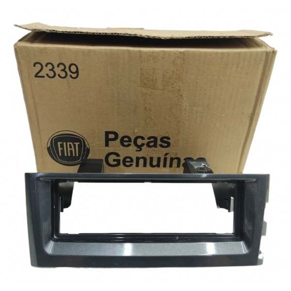 Moldura Painel Rádio Cinza Fiat Punto 2008 2009 2010 A 2012