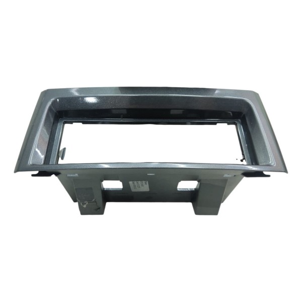 Moldura Painel Rádio Cinza Fiat Punto 2008 2009 2010 A 2012 Cinza