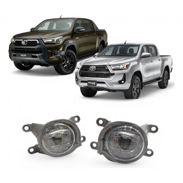 Par Farol Milha Toyota Hilux 2021 2022 2023 2024 Original