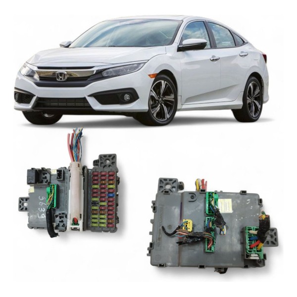 Caixa Fusível Honda Civic G10 2.0 2017 2018 2019 2020 Orig