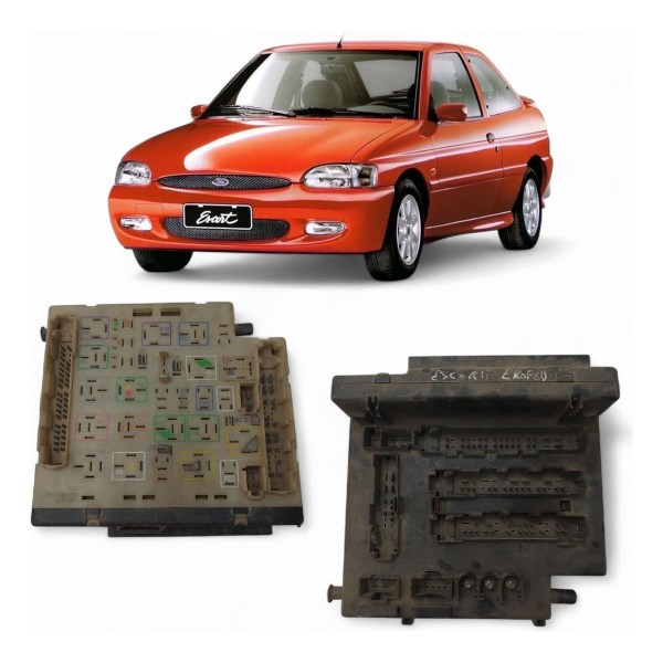 Caixa Fusível Ford Escort 1997 1998 1999 1.8 Zetec Original