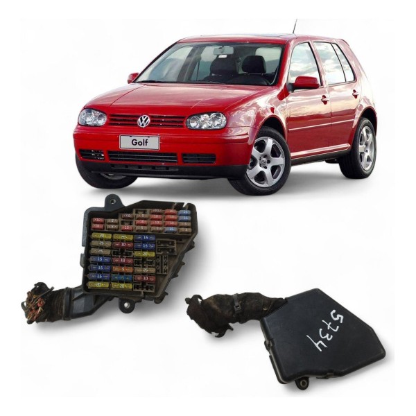 Caixa Fusível Volkswagen Golf Bora Audi A3 2003 2004 2005