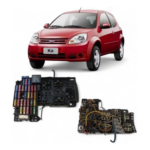 Caixa Fusível Ford Ka 1.0 8v 2008 2009 2010 2011 2012