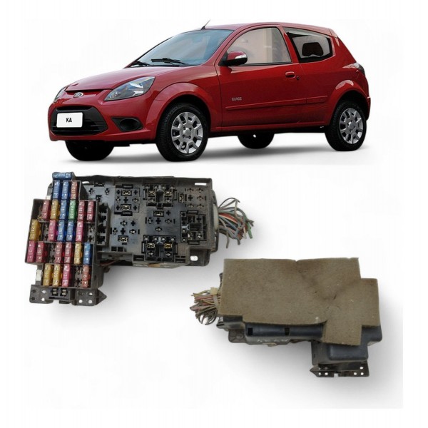 Caixa Fusível Ford Ka 1.0 8v Zetec 2008 2009 2010 2011 2012
