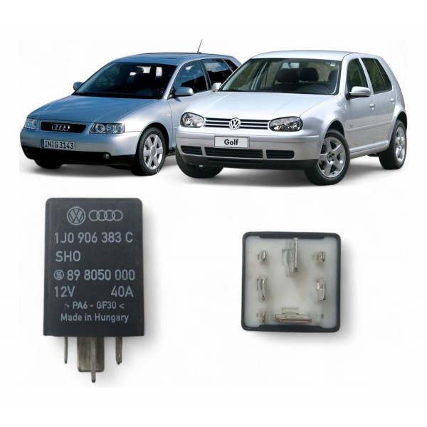 Relé Bomba Combustivel Vw Golf Audi A3 12v 40a 2001 A 2006