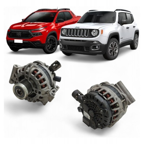 Alternador Fiat Toro Jeep Renegade 1.8  16v 2018 A 2023