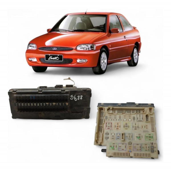 Caixa Fusível Ford Escort 1997 1998 1999 1.8 Zetec Original