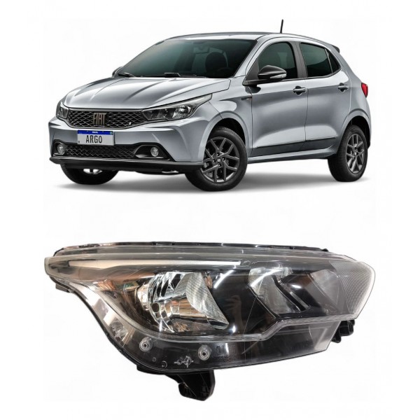 Farol Direito Fiat Argo Cronos 2018 2019 2020 2021 Importado