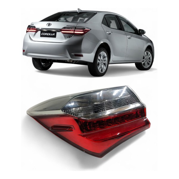 Lanterna Esquerda Corolla 2017 2018 A 2019 Detalhe