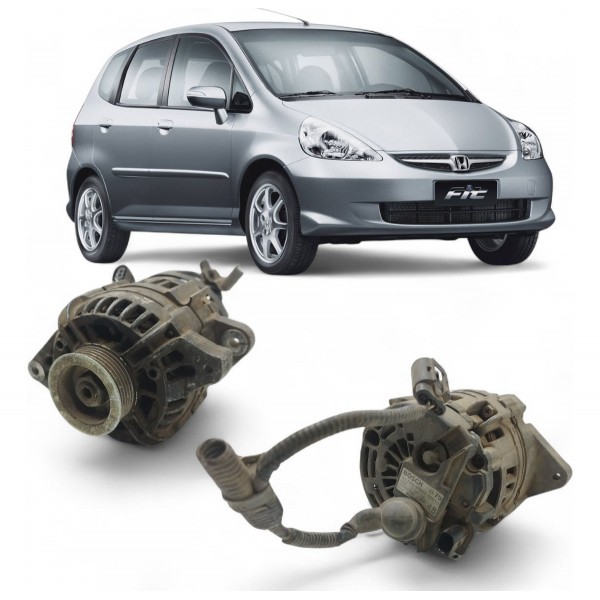 Alternador Honda Fit 1.4 1.5 2003 2004 2005 2006 2007 2008