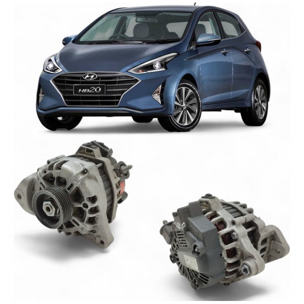 Alternador Hyundai Hb20 1.0 3cc 2017 2018 2019 2020 2021