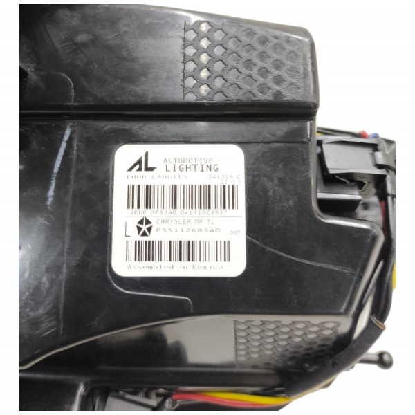 Lanterna Esquerda Jeep Compass 2017 2018 2019 A 2021 Led Esquerdo/motorista Vermelho