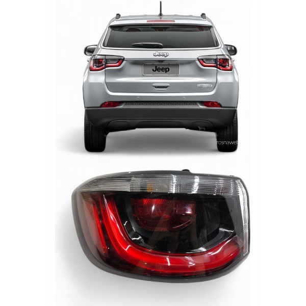 Lanterna Esquerda Jeep Compass 2017 2018 2019 A 2021 Led