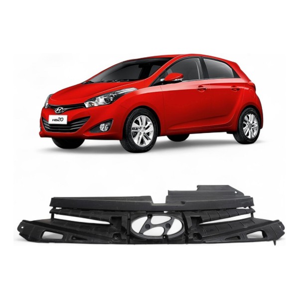 Grade Radiador Dianteira Hyundai Hb20 2012 2013 2014 2015