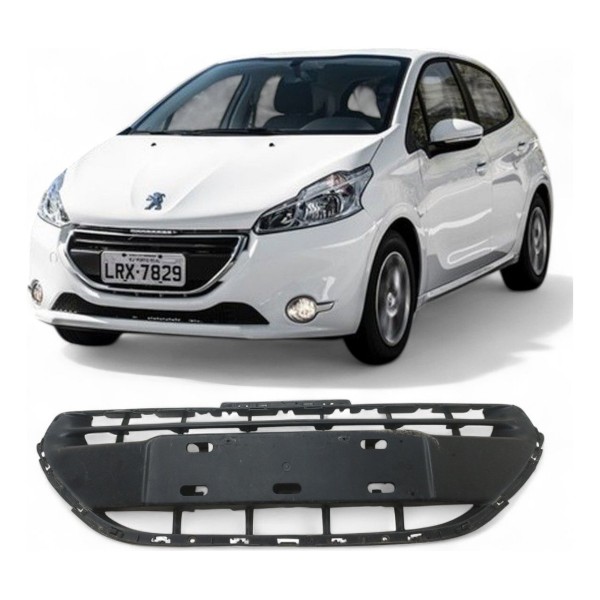 Grade Parachoque Inferior Peugeot 208 2013 2014 2015 2016