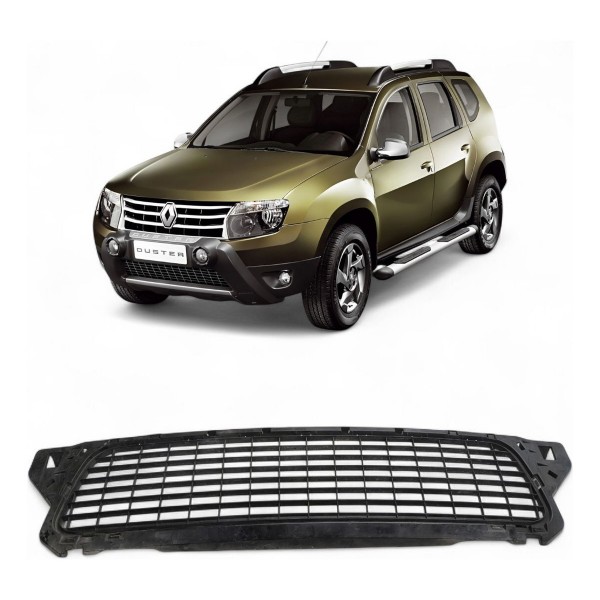 Grade Inferior Parachoque Dianteira Renault Duster 2011 2020