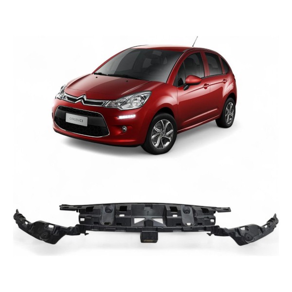 Reforço Interno Parachoque Dianteiro Citroen C3 2013 A 2019