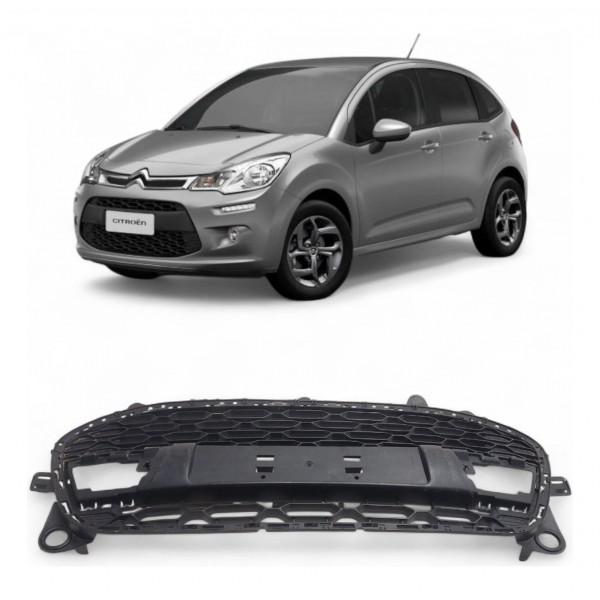 Grade Parachoque Dianteiro Citroen C3 2013 2014 2015 A 2019