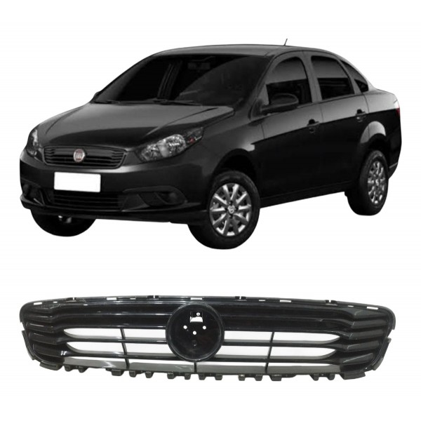 Grade Superior Parachoque Fiat Grand Siena 2014 2015 A 2018