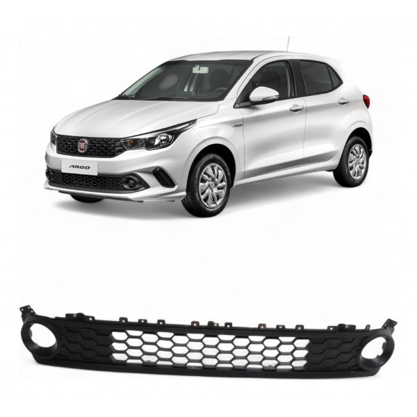 Grade Inferior Parachoque Fiat Argo 2017 2018 2019 A 2021
