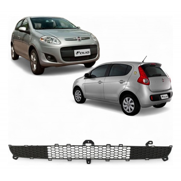 Grade Inferior Parachoque Fiat Palio Attractive 2012 A 2018