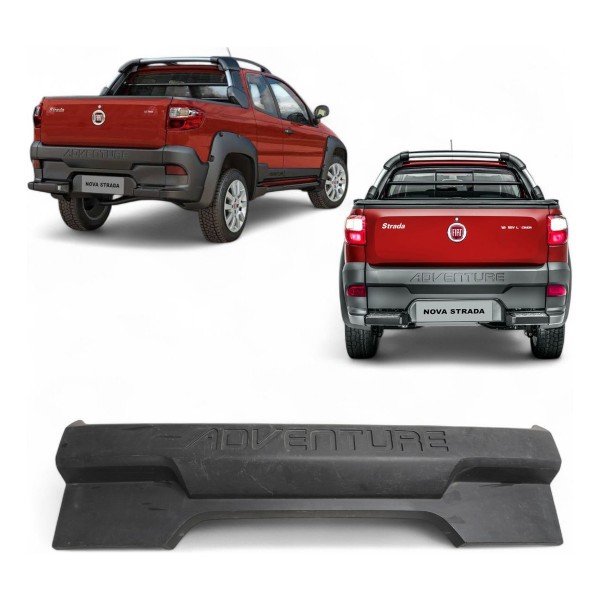 Moldura Tampa Traseira Fiat Strada Adventure 2014 A 2020