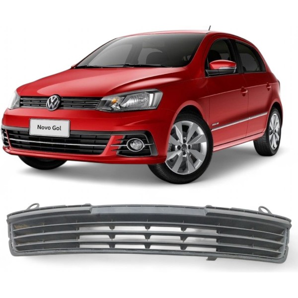 Grade Inferior Parachoque Volkswagen Gol G6 2016 2017 2018