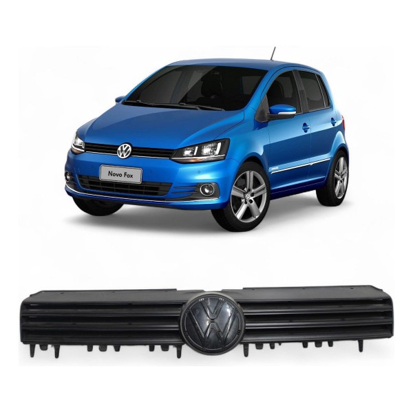 Grade Radiador Dianteira Vw Fox 2015 2016 2017 2018 Original