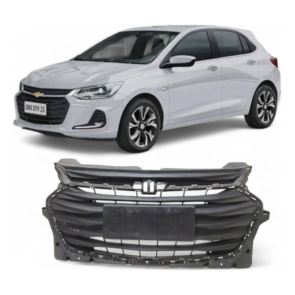 Grade Frontal Radiador Chevrolet Onix 2020 2021 2022 2023