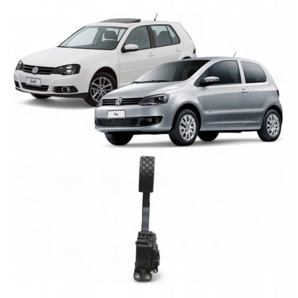 Pedal Acelerador Volkswagen Golf Fox 2013 2014 2015 2016