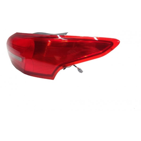 Par Lanterna Traseira Ford Focus Sedan 2016 2017 2018 Ambos Lados Vermelho
