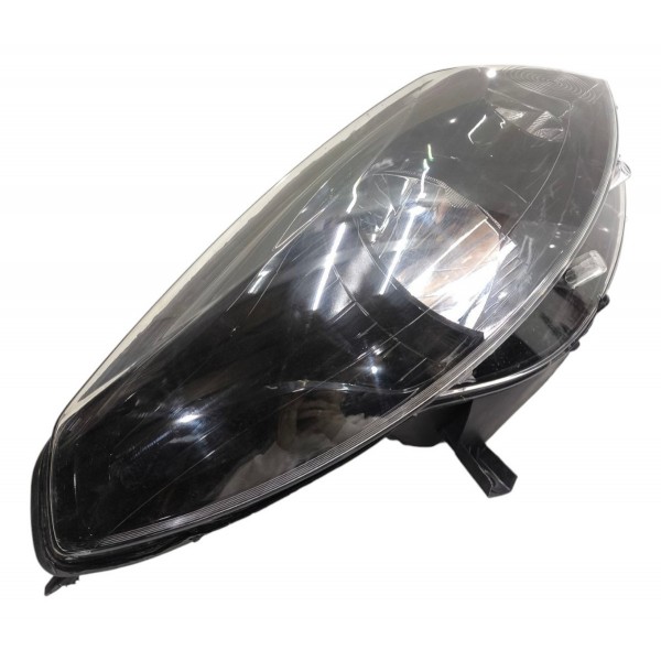 Farol Direito Sandero 2012 A 2014 Com Detalhe Máscara Negra Direito/passageiro