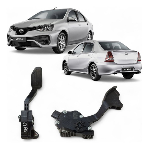 Pedal Acelerador Eletrônico Toyota Etios 2019 2020 2021 2022