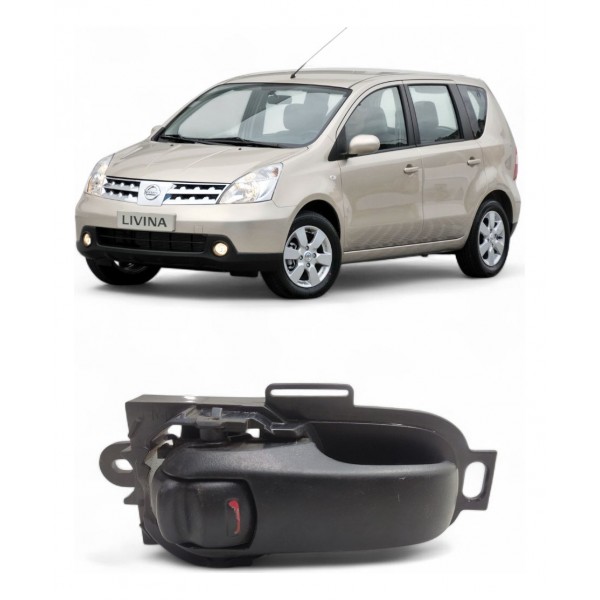 Maçaneta Interna Direita Nissan Livina Tiida 2008 A 2013