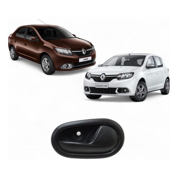 Maçaneta Interna Renault Sandero Logan 2014 2015 2016 2017