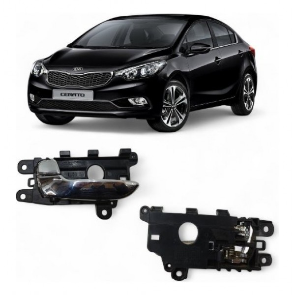 Maçaneta Interna Esquerda Kia Cerato 2015 2016 2017 2018